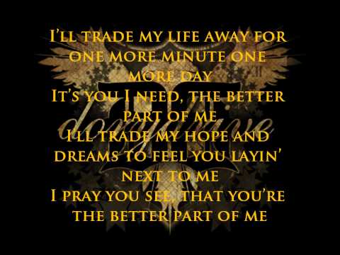 DoryDrive - Better part of me (lyrics)