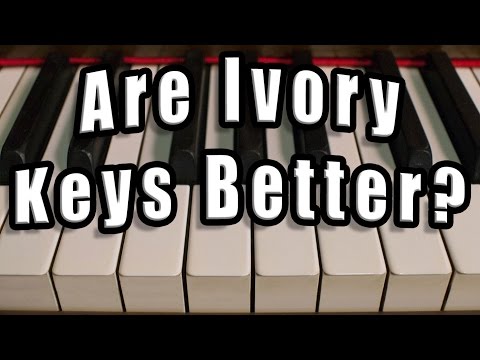 Are Ivory Piano Keys Better?