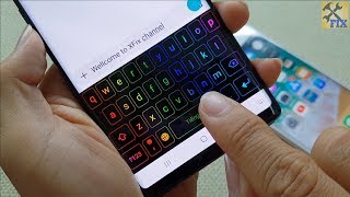 How to install RGB keyboard on Android phone