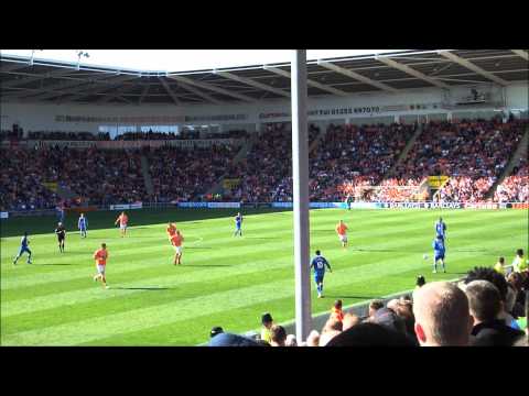 Blackpool 1 v 3 Wigan - Blackpool can't get a touch