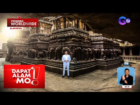 Templo sa India, inukit mula sa isang higanteng bato Dapat Alam Mo!