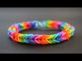 DIY - How to make Rainbow Loom Bracelet with your fingers - EASY TUTORIAL - Friendship Bracelet