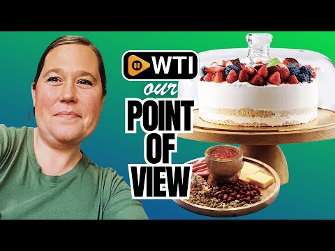OPPA 2-in-1 Acacia Wood Cake Stand with Acrylic Dome Lid - WTI product video review