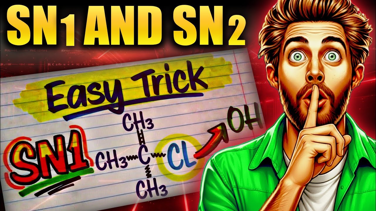 Nucleophilic Substitution Reactions | SN1 Reaction and SN2 Reaction