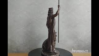Hades s Kerberem – bronzovaná figurka řeckého boha podsvětí, Veronese WU76388A1