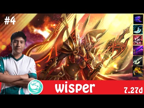 [DOTA 2] bc.Wisper the LEGION COMMANDER [OFFLANE] [7.27D] [#4]