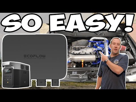 How Easy Is The Ecoflow 800W Alternator Charger Install?