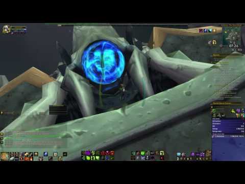 Warlock in DK Class hall "Acherus: The Ebon Hold"