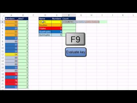Excel Magic Trick 1092: Count Double, Triple, Quadruple, Quintuple Occurrences in Excel