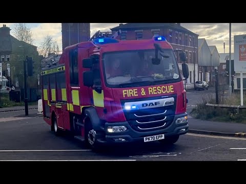 *TWO TONES* Blackburn’s Second Pump Turnout - Lancashire Fire and Rescue Service
