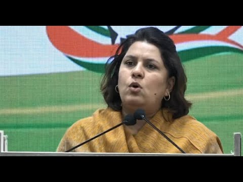 LIVE: Congress Party Briefing by Supriya Shrinate at AICC HQ  | वनइंडिया हिंदी