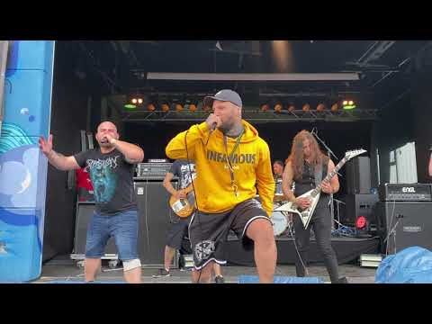 HUMAN PREY ft. Lucas Bishop @ Death Feast Open Air 2021 2/3