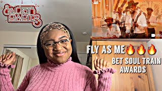 Silk Sonic FLY AS ME (LIVE BET Soul Train Awards 2021) REACTION 🔥🔥🔥