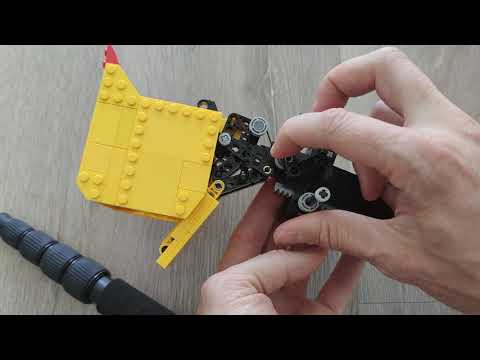 Bucket opening mechanism