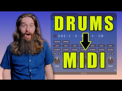 ReStem + Logic Pro: Convert Any Drum Loop to MIDI with AI
