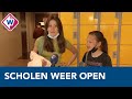 Middelbare scholen na maanden weer open: 'Dit is veel leuker' - OMROEP WEST