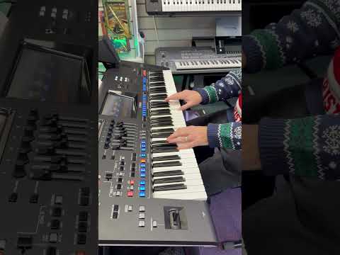 Yamaha Genos 'Winter Wonderland  #yamaha #genos #christmas #christmasmusic #keyboard #keybordmusic