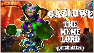Grubby | Heroes of the Storm - Gazlowe - The Meme Lord - QM - Warhead Junction