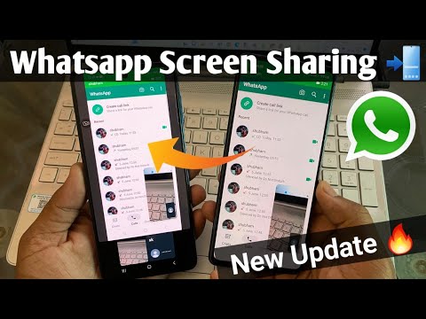 Whatsapp New Screen Sharing on video call | how to share screen on whatsapp video call android