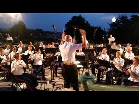US Marine Band plays Colonel Bogey March 8-6-14
