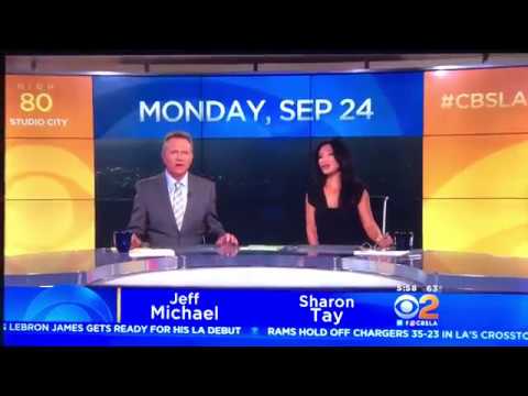 KCBS CBS 2 News this Morning at 6am open September 24, 2018