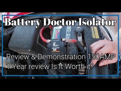 Battery Doctor Review Which Isolator is best for Off-grid, Van Life or Overland Builds demonstration