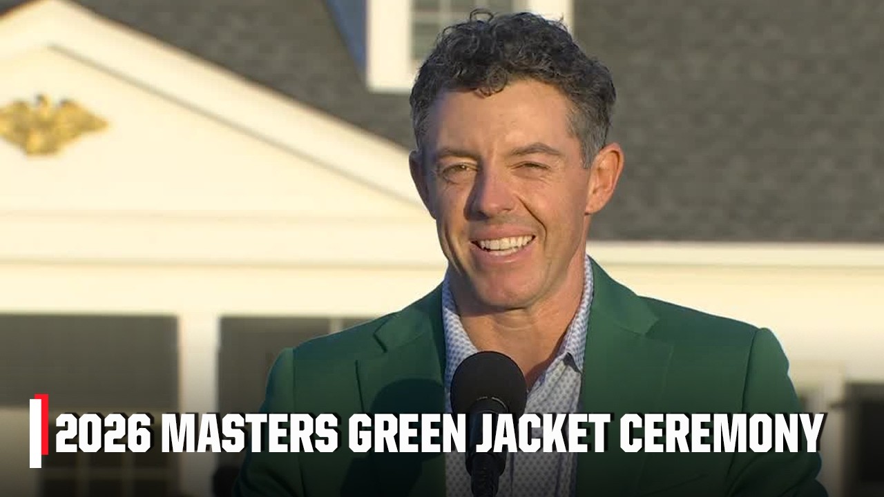 Rory McIlroy’s Green Jacket Ceremony | 2026 Masters