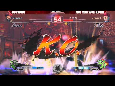 SSF4 AE 2012 Fourwude vs MCZ MRN.Wolfkrone - FR XV - Road to Evo 2012