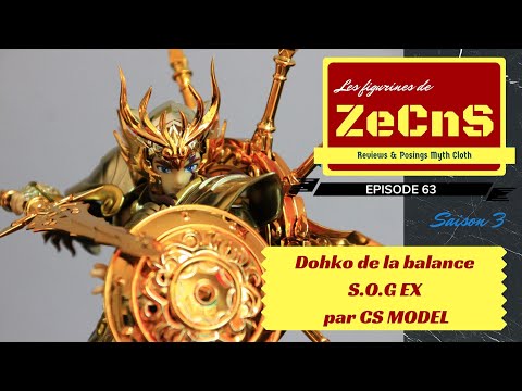 Saint Seiya Myth Cloth - Les Figurines de ZeCnS - Dohko de la Balance EX S.O.G CS Model Review