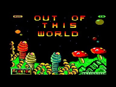 Out Of This World (Ariolasoft) Review for the Amstrad CPC by John Gage