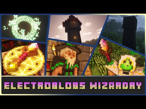 Minecraft - Electroblob's Wizardry Mod Showcase [1.12.2]