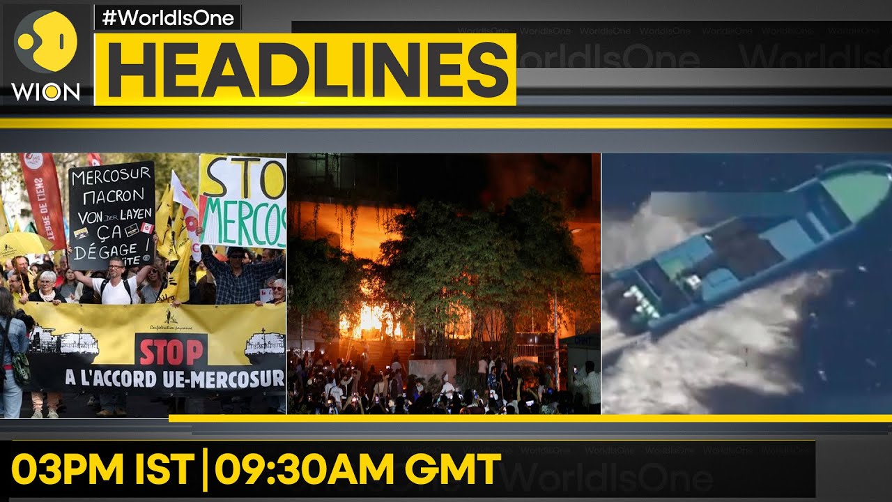 Dhaka Calls for Restraint After Violence | US Strikes Two 'Drug Boats' | WION HEADLINES