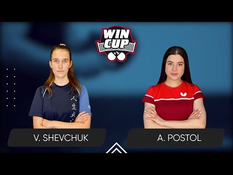 10:30 Viktoriia Shevchuk - Anastasiia Postol 01.11.2025 WINCUP Women Master. TABLE 1