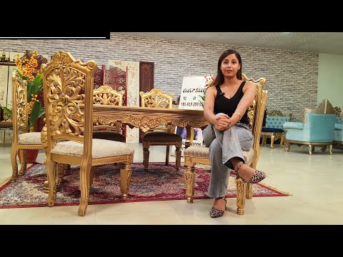 Best Solid Wood Dining Table Design | Aarsun Video