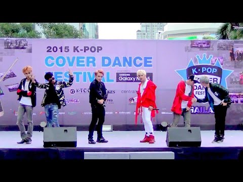 150905 Unleashed cover BEAST/B2ST - Good Luck + YeY @Thailand 2015 K-POP Cover Dance Festival