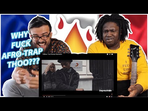 100BLAZE - FREESTYLE 100PAC & F*CK AFROTRAP || Americans React To French  Drill/Trap Rap