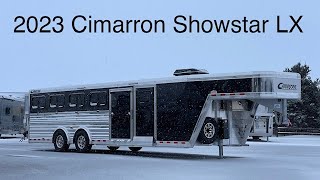 A preview image of the linked video showcasing 2023 Cimarron Showstar LX