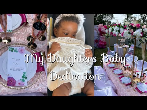 My Daughters Baby Dedication and Christening Panamanian Style