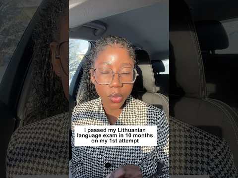 Here’s exactly what I did to pass my Lithuanian language exam in 10 months