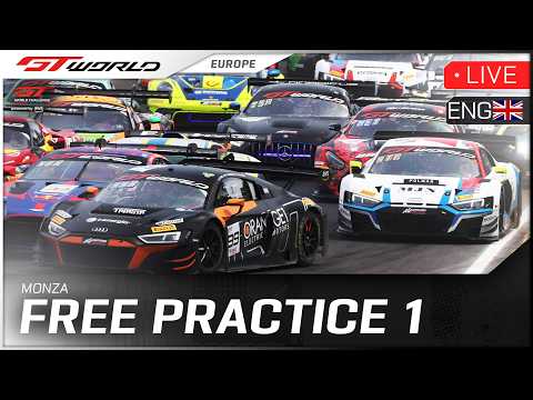 LIVE | Free Practice 1 | Monza | GT World Challenge powered by AWS 2026 (English)