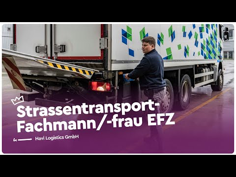 Bewege Güter durch die Schweiz als Strassentransportfachmann/-frau EFZ | Lehrstellenvideo | Yousty