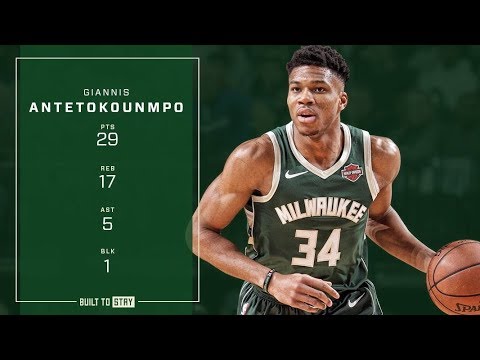 Giannis Antetokounmpo Drops Double-Double vs Mavericks | 2.8.19