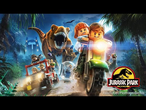 LEGO Jurassic World - All missions Co-Op Full Walkthrough (2 Player) [Full Game] No commentary