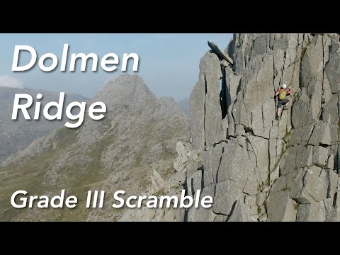Dolmen Ridge - Grade III Scramble - Welsh Mountain Classics in Snowdonia