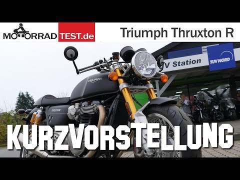 Triumph Thruxton R | Short introduction (German)