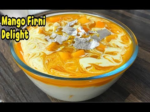 Unique Mango Firni Delight /Easy Mango Dessert Recipe / mango kheer By Yasmin’s Cooking Video