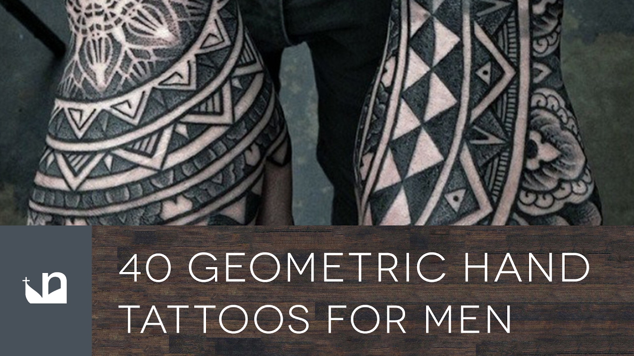 40 Geometric Hand Tattoos For Men