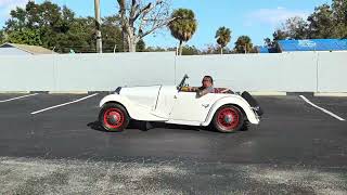 1935 Georges Irat FDW Roadster Test Drive