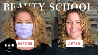 How to Treat and Style Your Curly Hair | Beauty Home School