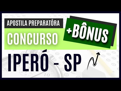 Como ser APROVADO no Concurso Iperó - SP 2025 - Material ESPECÍFICO para Auxiliar Administrativo